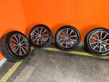 BMW orijinal yüngül lehimli disk və təkər dəsti - Komplekt: 4 ədəd