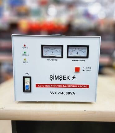 стабилизатор напряжения купить в баку: Yeni, Ev üçün, 1 faza, Gərginliy stabilizatoru, 220 V, Rayonlara çatdırılma, Kredit var — 3