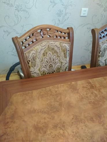ət çəkən maşın qiyməti: Salam. Şirvan da oluram. 1 ədəd Stol, 6 ədəd stul. Təzə kimi, çox — 6