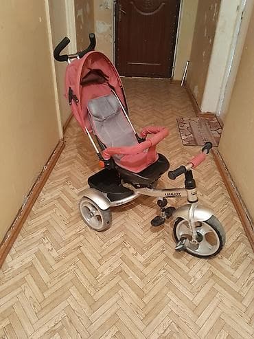 velosiped ev: Uşaq üçtəkərli velosipedi – Lianjoy Trike - Rəng: gümüşü gövdə — 3