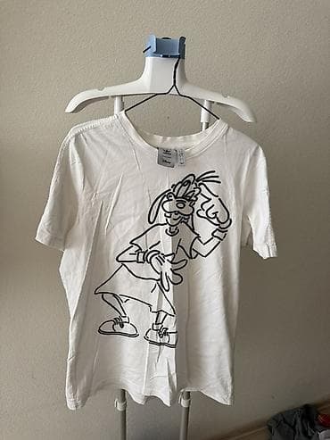 Futbolka, Adidas, M, rəng - Ağ — 1