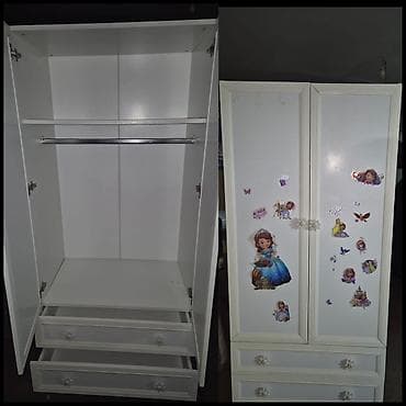 Gunka 88 Uşaq dolabı Əla vəziyətdə yeni kimindir Hün 193 Eni 90 Dərin