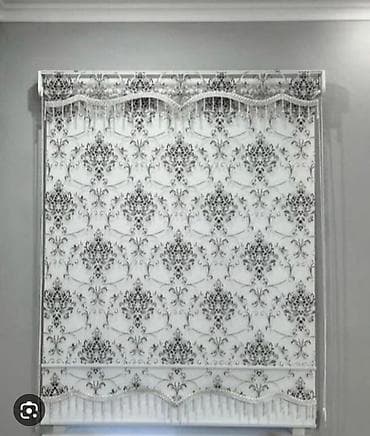 metbext perdesi: Zebra/Jalüz (rulon pərdə) sistemi • Model: Zebra (gündüz-gecə) rulon — 6