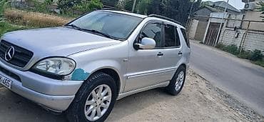 lada vaz oka: Mercedes-Benz ML-Class (W163) SUV - Kuzov: 5 qapılı, gümüşü rəng, dam — 3