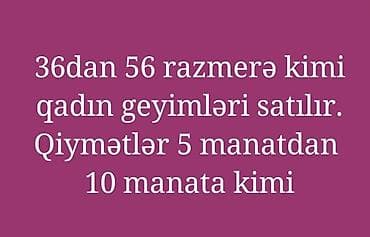 Geyimlər yaxşı vəziyyətdədir