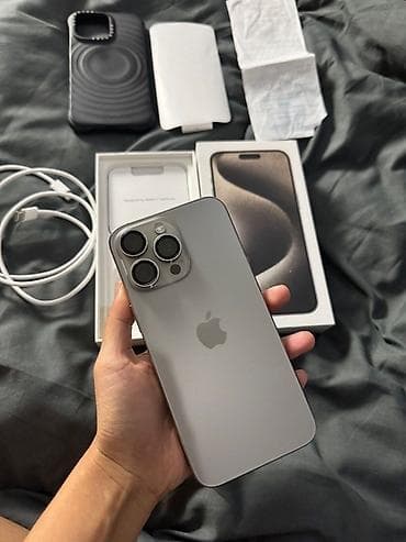 ipad 9 lalafo: IPhone 15 Pro, 256 GB, Natural Titanium, Face ID — 1