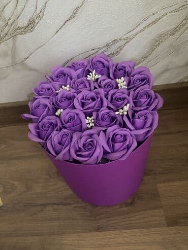 gul biznesi: Satilir endirim olub gul buket 20m — 3