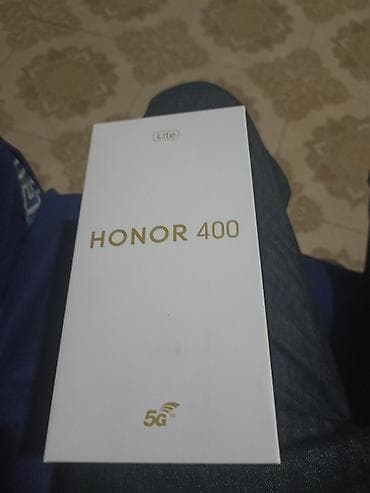tecno spark silim: Honor 400 Lite, 256 GB, İki sim kartlı — 4