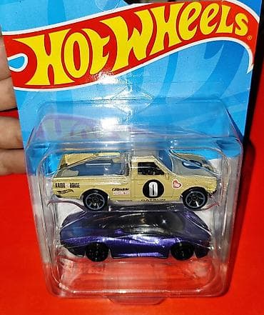 matlar: Hot Wheels 2-li die-kast maşın dəsti Hamısı birlikdə satılır. - Brend — 3