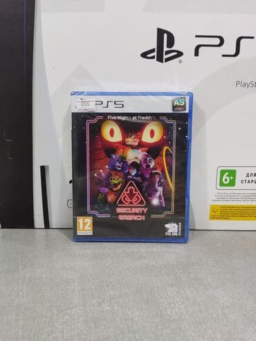 playstation 5 kreditle almaq: Playstation 5 üçün five nights at freddy's security breach oyun diski — 1