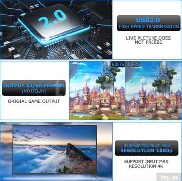 usb uzadıcı: HDMI to USB Audio Video Capture Card Topdan qiymətinə Məhsul — 5