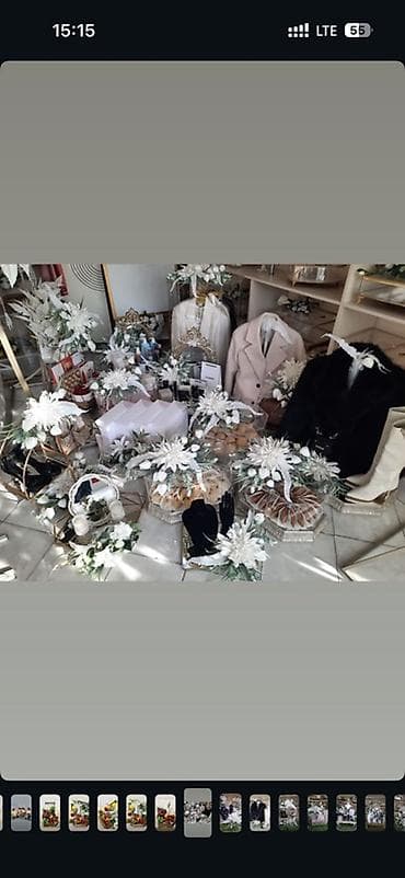 пластмассовый бак для воды купить: Xonca satishi Xonça və hədiyyə təqdimatı üçün dekorativ set - Zövqlü — 8