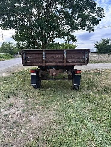 qosqu lapet: Ikioxlu kənd təsərrüfatı qoşqusu - Traktor üçün qoşulan, iki oxlu yük — 3
