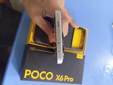 poko telefon: Poco X6 Pro 5G, 512 GB, rəng - Gümüşü, Barmaq izi — 7