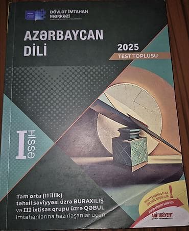 Məhsul: “Azərbaycan dili – 2025 Test Toplusu”, I hissə — 1