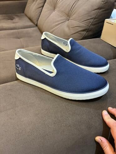 goy daş: Məhsul: Kişi slip-on krossovkaları (Lacoste) - Model: Lacoste slip-on — 2