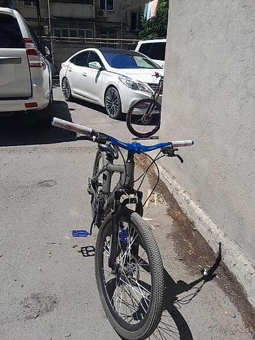 Dağ velosipedləri: CROSS dağ velosipedi - Çərçivə: alüminium, boz rəng, üzərində CROSS — 4