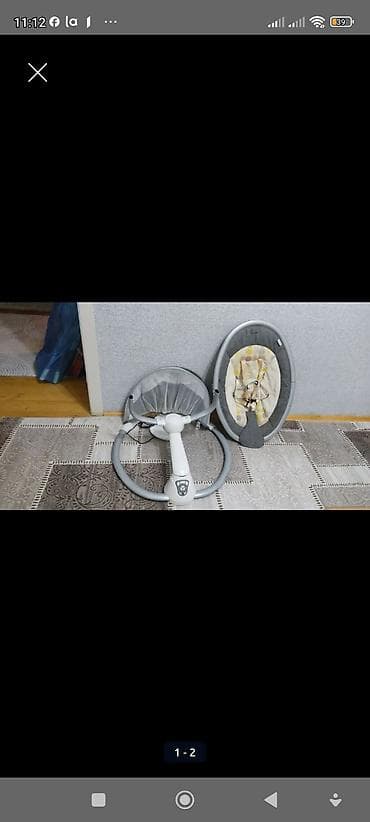 matrasi: Uşaq beşiyi üçün elektrikli yelləncək/avtomatik beşik oturacağı — 1