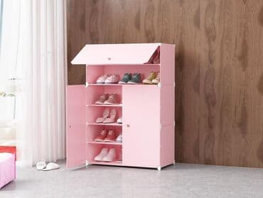 qardirob: Yeni modell Kanusduruksiya tippli ayaqqabi qardirobu. rengleri — 2