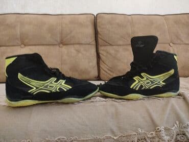 asic: ASICS güləş ayaqqabıları - Brend: ASICS - Model: yüksək boğazlı — 1