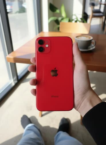 redmi note 12 ekran qiymeti: IPhone 11, Qırmızı, Face ID — 1