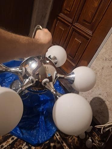 cil ciraq: Çılçıraq, 6 lampa, Metal — 2