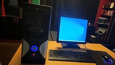 ✅️ CPU - Core Quad ✅️ Ram - 4GB DDR3 ✅️ HDD - 320GB Monitor Samsung — 1