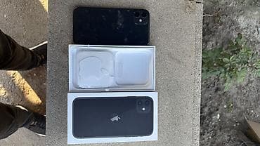 IPhone 11, 64 GB, Qara, Face ID