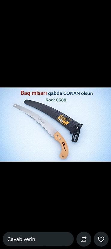 almaz daşı: Tək tutacaqlı Mexaniki əl mişarı, Kredit yoxdur — 1