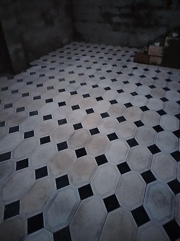 sade dirnaq bezekleri: Tamet (bardür və səki daşı) döşəmə xidməti - Həyətyanı sahə, qaraj — 6