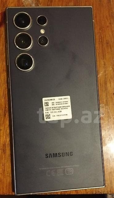 Samsung Galaxy S23 Ultra, 256 GB, rəng - Qara, İki sim kartlı