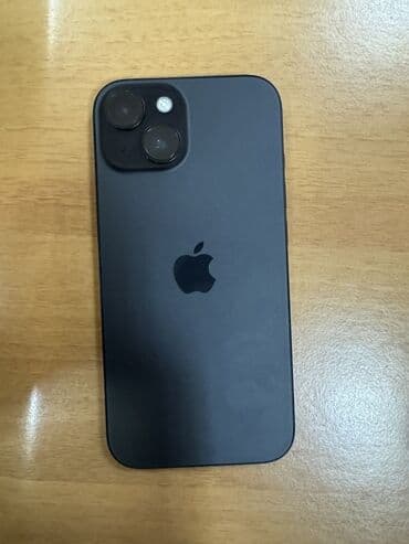 ucuz ayfon: IPhone 15, Qara, Face ID — 2