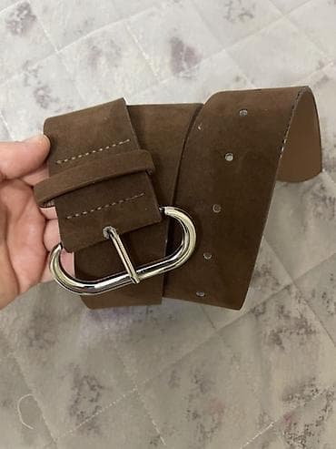 ремень мужской: Ремень, Замша — 2