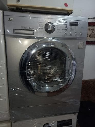 ses ucaldici: Paltaryuyan maşın LG, 8 kq, Avtomat, Qurutmasız — 1