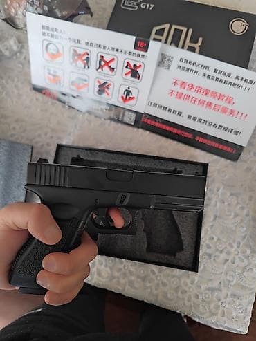 Вазы: Glock 17 Airsoft silah tam demirdir heqqi silah deyil ama 1/1 kopyadir — 5