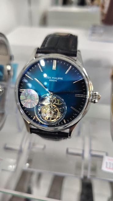 cib saati: Patek Philippe üslubunda kişi qol saatı - Korpus rəngləri: qızılı — 3