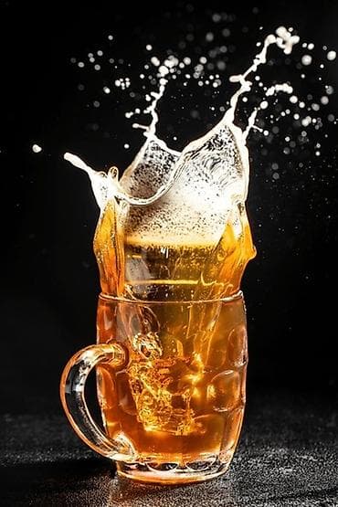 edava qablari: Fincanlar, Şüşə, 1 əd, 500 ml — 2