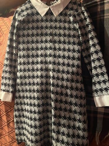 женские платья комбинация: Qadın paltarları dəsti 1) FIMKA markalı çiçək naxışlı şifon/til — 4