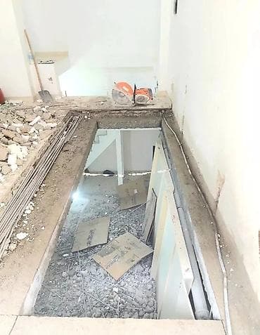 demir qap: Beton kəsmə xidməti - Monolit beton döşəmə, tavan və divarlarda — 4
