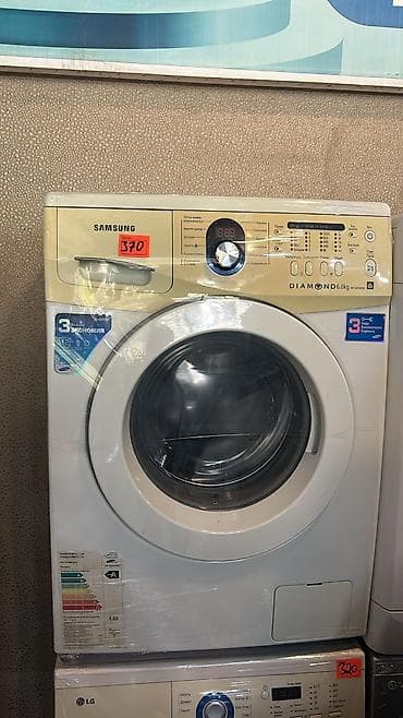Paltaryuyan maşın Samsung, 6 kq, Avtomat, Qurutmasız, Kredit yoxdur — 1