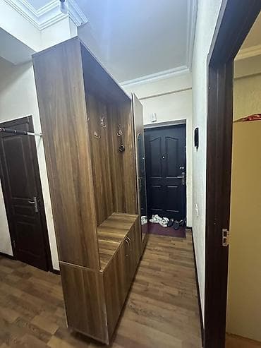 İşlənmiş, 2 qapılı, Güzgülü, Qəhvəyi, Açılan, Düz dolab — 4