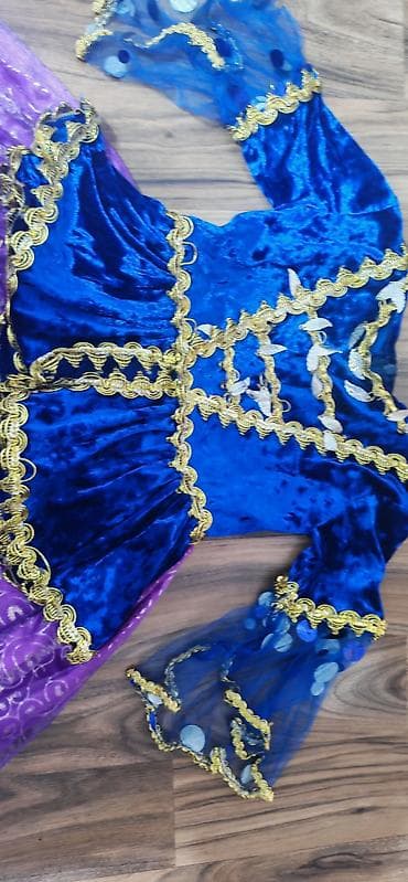 Donlar: Uşaq üçün milli/rəqs kostyumu – iki hissəli dəst. 4 - 6 yaşa uyğundur — 4