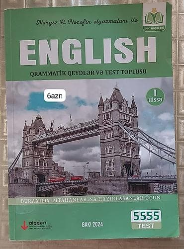 nərd kitabı: Məhsul: “English – Qrammatik Qeydlər və Test Toplusu” (I hissə) — 1