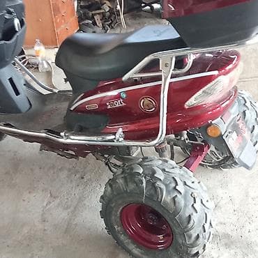 neon işıq: Elektrik skuter – off-road təkərli, baqaj qutulu - Korpusu tünd — 3