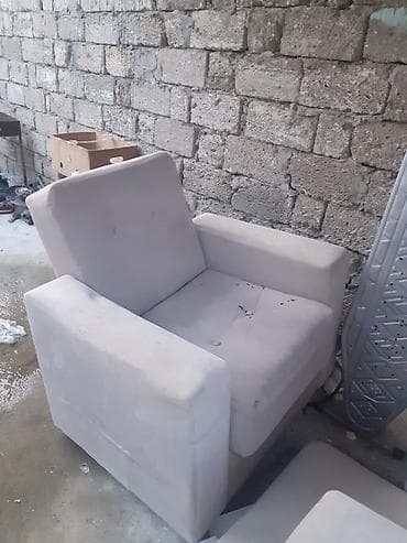 стулья мягкие для дома: Б/у, Кресло, Ткань — 1