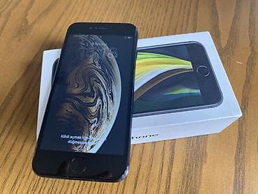plaşdeşin 3: IPhone SE 2020, 64 GB, Qara, Barmaq izi — 3