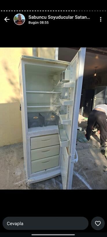 Ağ rəngli iki bölməli soyuducu Xüsusiyyətlər: - Üst hissə – soyutma — 1