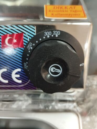 semicka aparati: Kartof fri peraşki aparati 8 litr 🔹️paslanmaz nerjaveyka materialdan — 3