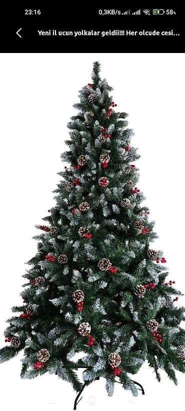 Bayram məhsulları: Diqqət tam təzə yeni il yolkası oyuncqlı 350 man alınıb. 200 man — 1