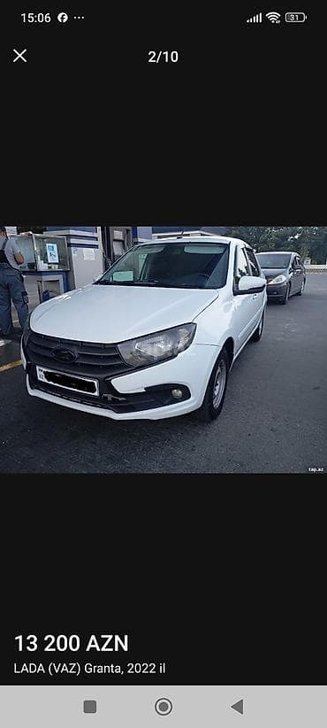 statır: VAZ (LADA) Granta: 1.6 l | 2022 il 22222 km Sedan — 10